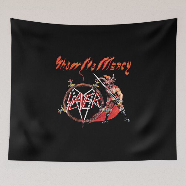 Item preview, Slayer Thrash Metal Band Vintage Style Fan Design designed and sold by cklearthelma.