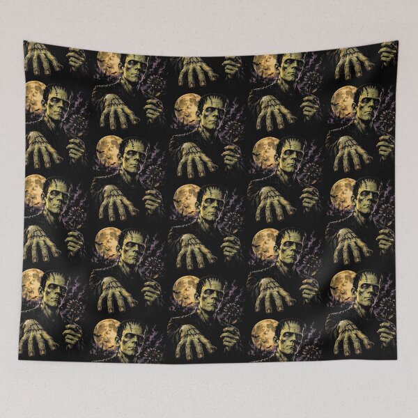 Item preview, Frankenstein Shirt Vintage Horror Classic Monster Halloween designed and sold by RealestInternet.