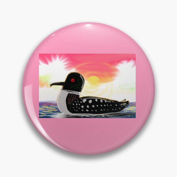 Item preview, Loon in the Sunset designed and sold by Static.Alien.