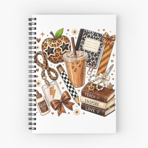 Item preview, Teacher Back to School Supplies Coffee Teach Inspire Love T-Shirt designed and sold by Fester's Designs.