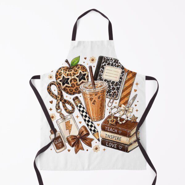 Item preview, Teacher Back to School Supplies Coffee Teach Inspire Love T-Shirt designed and sold by Fester's Designs.