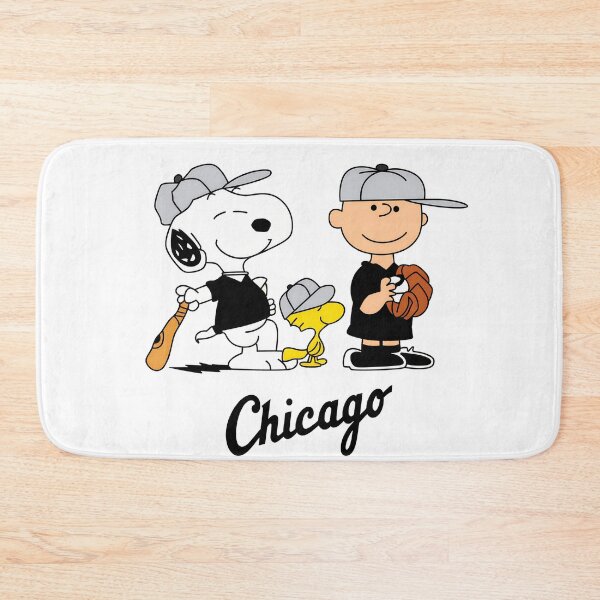 Item preview, Snoopy Charlie Brown Woodstock Chicago SOX Baseball  designed and sold by PastelBeasts.