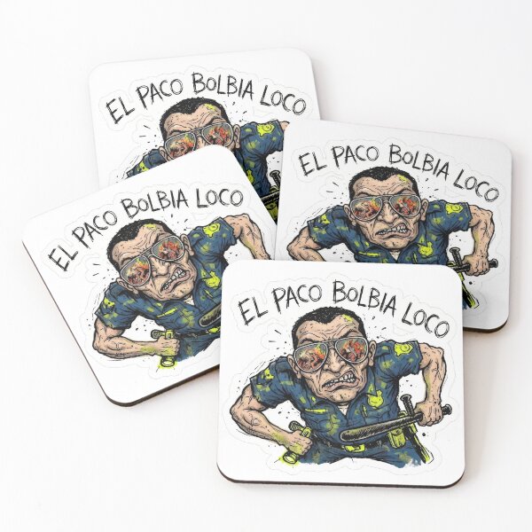 Item preview, The Crazy Paco Bolbia - Sticker Venezuelan Underground Comic 2009 designed and sold by elglotonmusical.