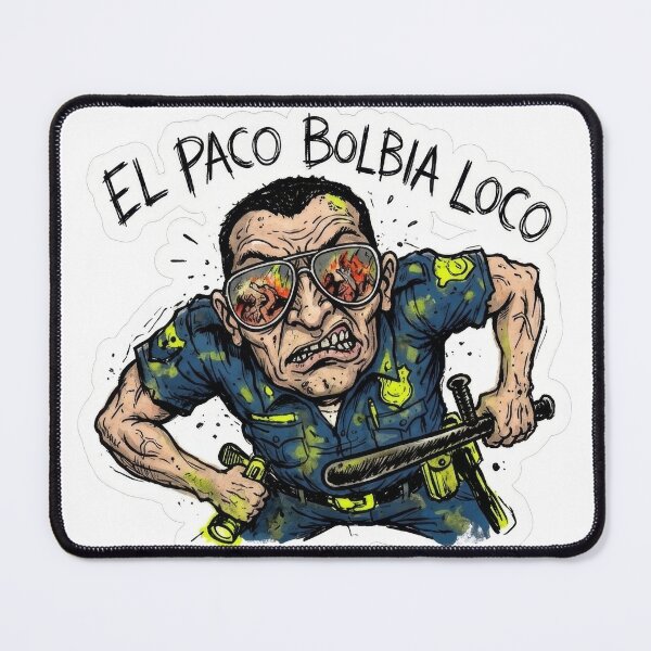 Item preview, The Crazy Paco Bolbia - Sticker Venezuelan Underground Comic 2009 designed and sold by elglotonmusical.