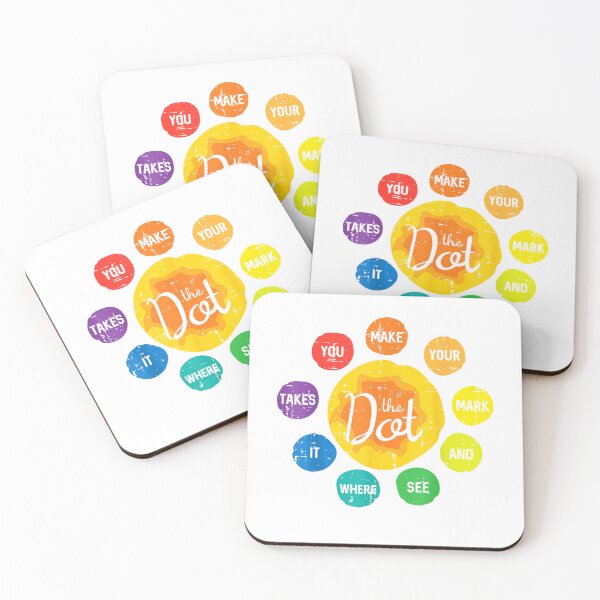 Item preview, The Dot Make Mark Dots Men Women Kids Boys Girl Toddler T-Shirt designed and sold by Cafe18.