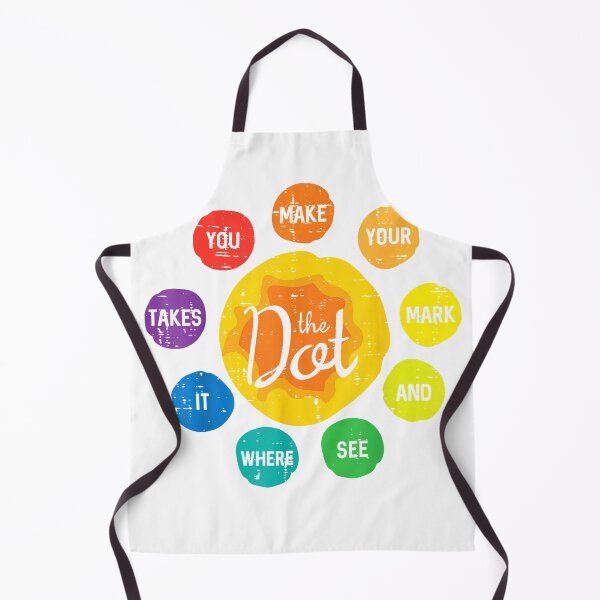 Item preview, The Dot Make Mark Dots Men Women Kids Boys Girl Toddler T-Shirt designed and sold by Cafe18.