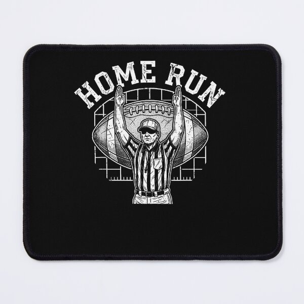 Item preview, Home Run Football Referee Funny Football Touchdown Homerun designed and sold by Pider-Vampire.