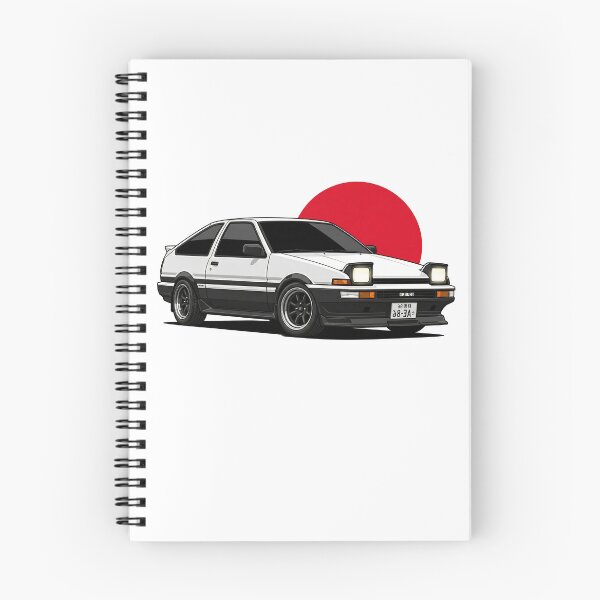 Item preview, Toyota AE86 Trueno JDM Vector Art | Initial D Drift Car  designed and sold by anuggra.
