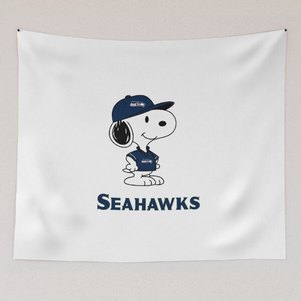 Item preview, Cartoon Snoopy Seattle Seahawks  designed and sold by PastelBeasts.