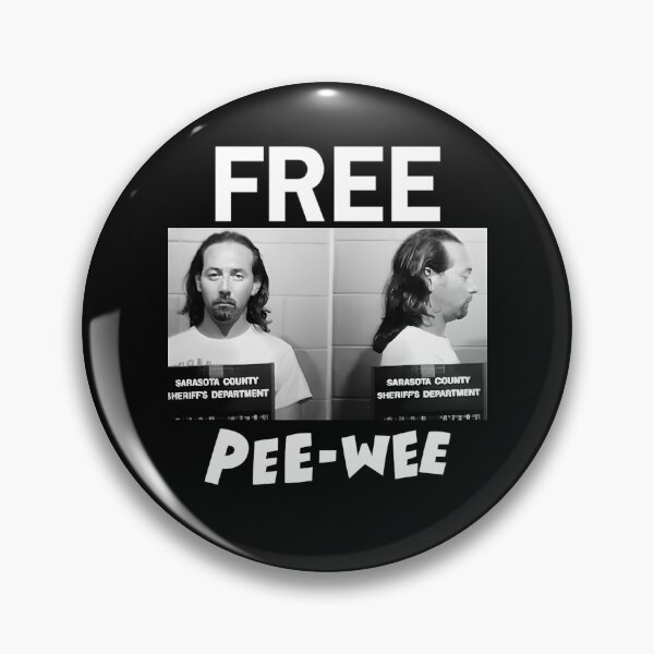 Item preview, Free Pee-Wee Peewee Herman Mugshot designed and sold by Vibe-Vortex.