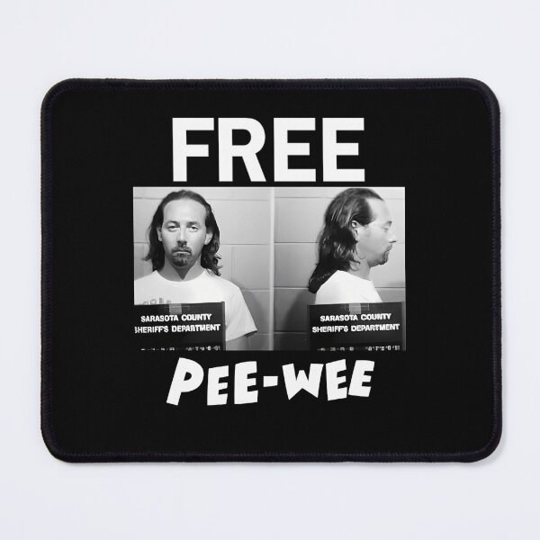 Item preview, Free Pee-Wee Peewee Herman Mugshot designed and sold by Vibe-Vortex.
