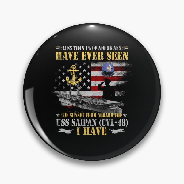 Item preview, Less Than One Percent Of Americans Have Seen The Sunset From USS Saipan CVL-48 I Have designed and sold by Osstaramilua.
