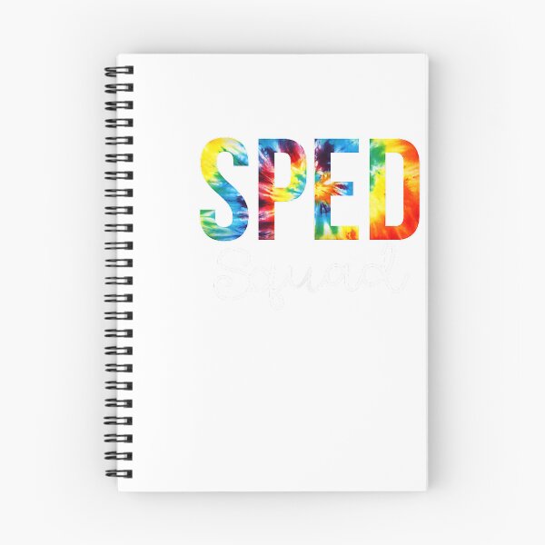Item preview, Sped Squad For Work Tie Dye Back To School Appreciation Day T-Shirt designed and sold by Caroodoo.