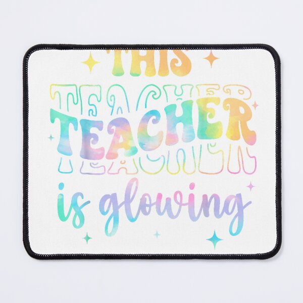 Item preview, This Teacher is Glowing Funny Summer Last Day of School T-Shirt designed and sold by Magoya Store ⭐⭐⭐⭐⭐.