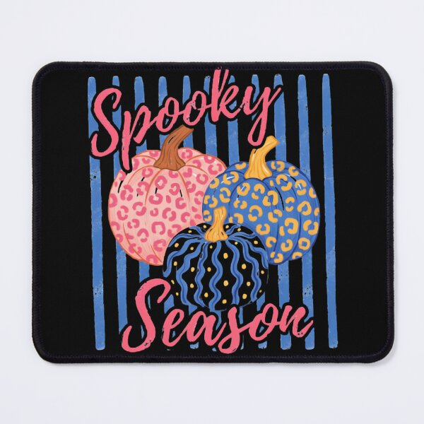 Item preview, Spooky Season Leopard Pumpkins Cute Pink Blue Halloween Fall  designed and sold by Zizo-DR44.