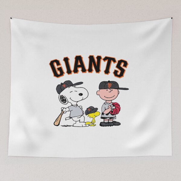 Item preview, SF Giants Baseball Snoopy Friends  designed and sold by JoyfulInkArt.
