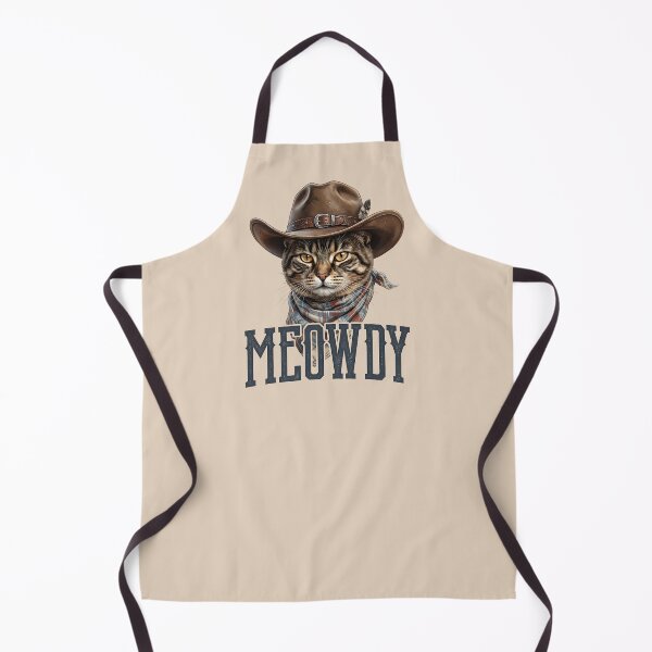 Item preview, Meowdy Cowboy Cat – Funny Western Cat Graphic designed and sold by artworkathome.