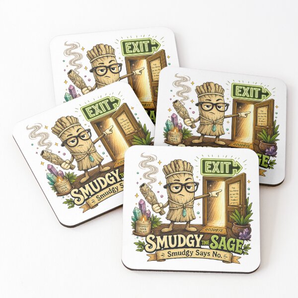Item preview, Smudgy Says No – Protect Your Peace Funny Spiritual Boundary Humor designed and sold by 11-Designs.