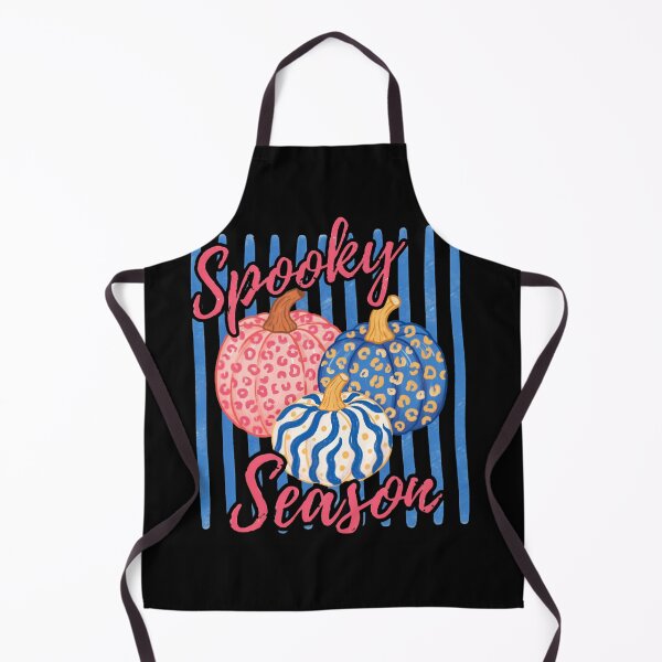 Item preview, Spooky Season Leopard Print Pumpkins Cute Pink Blue Fall Halloween designed and sold by Zizo-DR44.