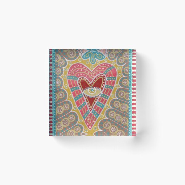 Item preview, Mexican Milagro Heart with Eye designed and sold by Fani*.