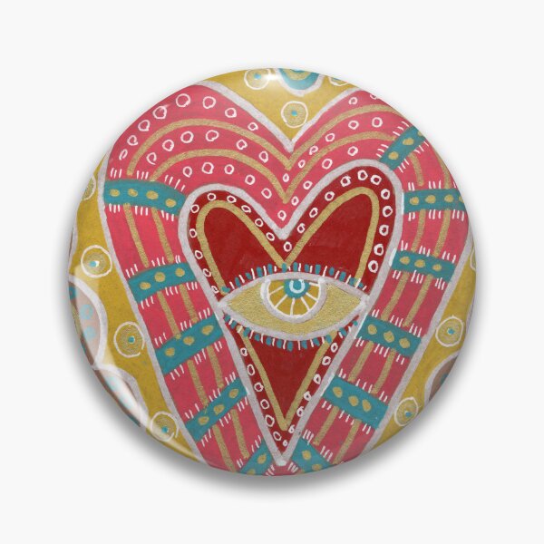 Item preview, Mexican Milagro Heart with Eye designed and sold by Fani*.