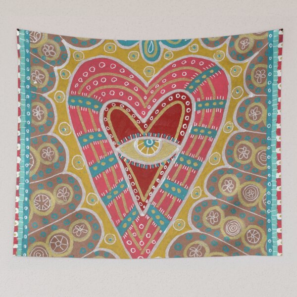 Item preview, Mexican Milagro Heart with Eye designed and sold by Fani*.