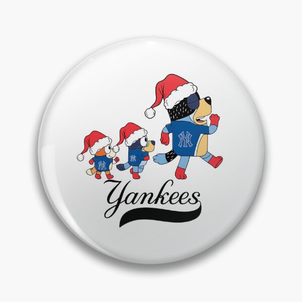 Item preview, Christmas Bluey Family Baseball Yankees designed and sold by JoyfulInkArt.