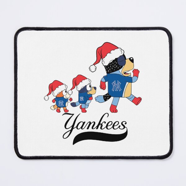 Item preview, Christmas Bluey Family Baseball Yankees designed and sold by JoyfulInkArt.