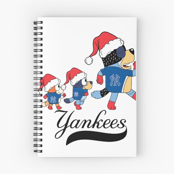 Item preview, Christmas Bluey Family Baseball Yankees designed and sold by JoyfulInkArt.