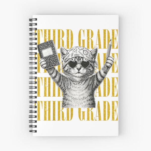 Item preview, Third Grade Funny Cat Back to School Teachers Boys Girls T-Shirt designed and sold by KTY-NUSS.