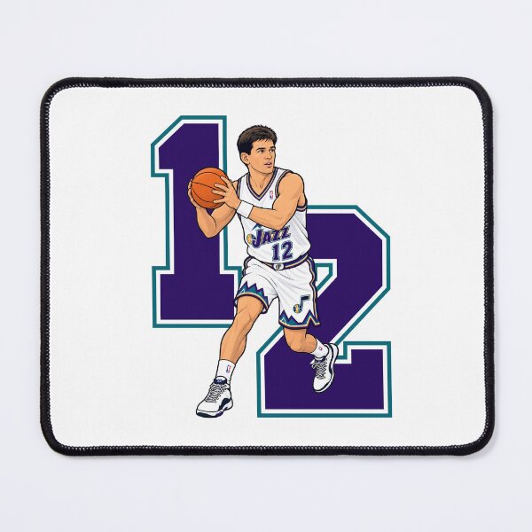 Item preview, John Stockton Jazz Basketball LEgend designed and sold by MVP-ArtStudio.