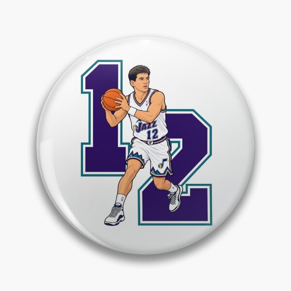 Item preview, John Stockton Jazz Basketball LEgend designed and sold by MVP-ArtStudio.