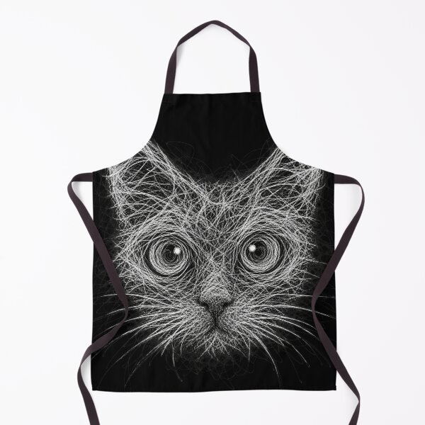 Item preview, Cat in Continuous Doodle - Abstract Art of Continuous Lines designed and sold by elglotonmusical.