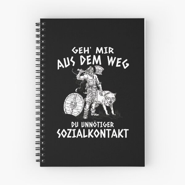 Item preview, Viking Warrior Wolf Axe Shield German Humor designed and sold by zoggdisorto.