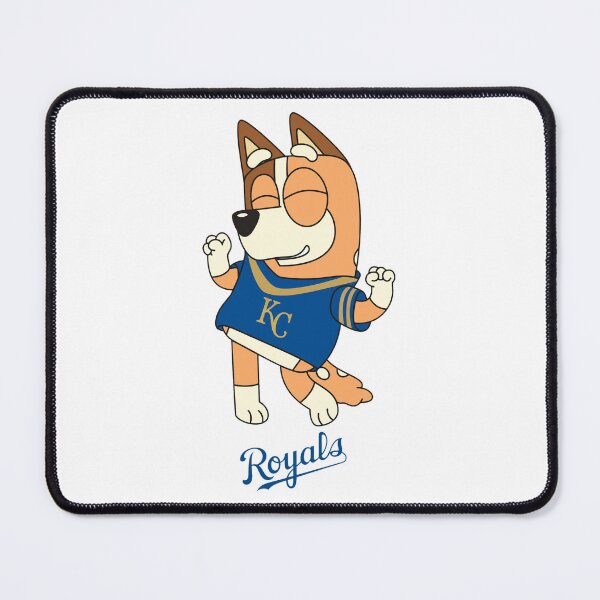 Item preview, Dancing HeelerMom Baseball Fan Blue KC Royal designed and sold by JoyfulInkArt.