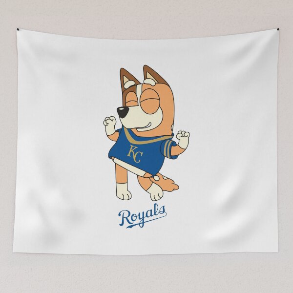 Item preview, Dancing HeelerMom Baseball Fan Blue KC Royal designed and sold by JoyfulInkArt.