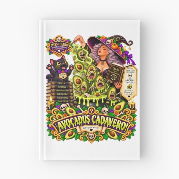 Item preview, MISS HEARD'S - ✨MISHEARD MAGIC COLLECTION✨ COLLECTION - THE HALLOWEEN INCANTATION - AVOCADUS CADAVERO designed and sold by WheelieGdArt.