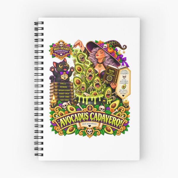 Item preview, MISS HEARD'S - ✨MISHEARD MAGIC COLLECTION✨ COLLECTION - THE HALLOWEEN INCANTATION - AVOCADUS CADAVERO designed and sold by WheelieGdArt.