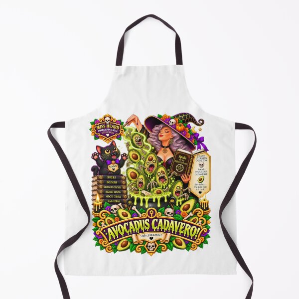 Item preview, MISS HEARD'S - ✨MISHEARD MAGIC COLLECTION✨ COLLECTION - THE HALLOWEEN INCANTATION - AVOCADUS CADAVERO designed and sold by WheelieGdArt.