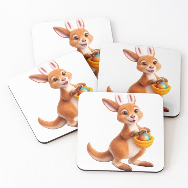 Item preview, Red Kangaroo Easter Bunny designed and sold by Sillytoe.