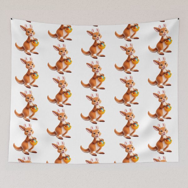 Item preview, Red Kangaroo Easter Bunny designed and sold by Sillytoe.