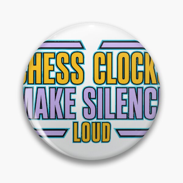 Item preview, Chess Clocks Make Silence Loud designed and sold by aihrgdesign.
