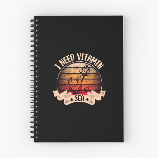 Item preview, Vintage Anchor I Need Vitamin Sea Sunset designed and sold by karimjcshaben.