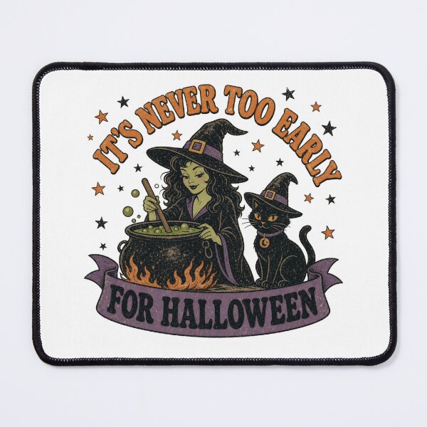 Item preview, It's Never Too Early For Halloween Witch designed and sold by GrooveAndGlow.