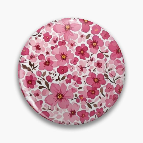 Item preview, Chic Dark and Soft Pink Floral Pattern | Romantic Blush Botanical Art designed and sold by Palette & Hue.