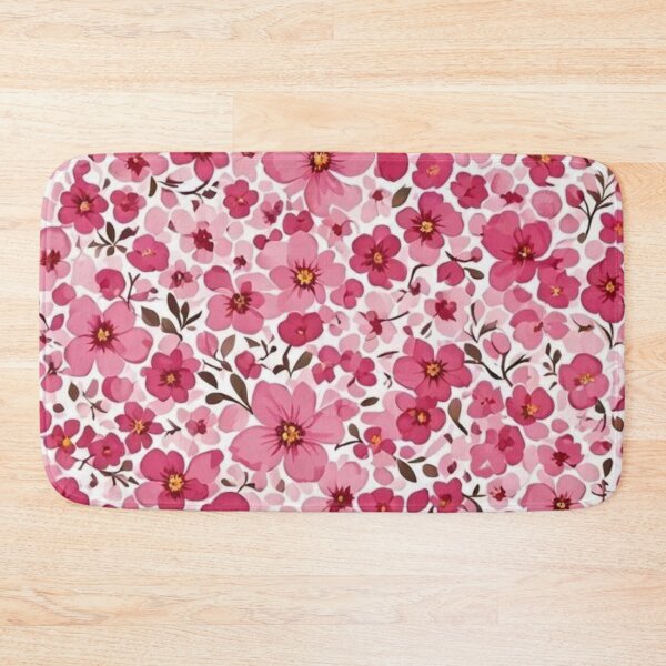 Item preview, Chic Dark and Soft Pink Floral Pattern | Romantic Blush Botanical Art designed and sold by Palette & Hue.