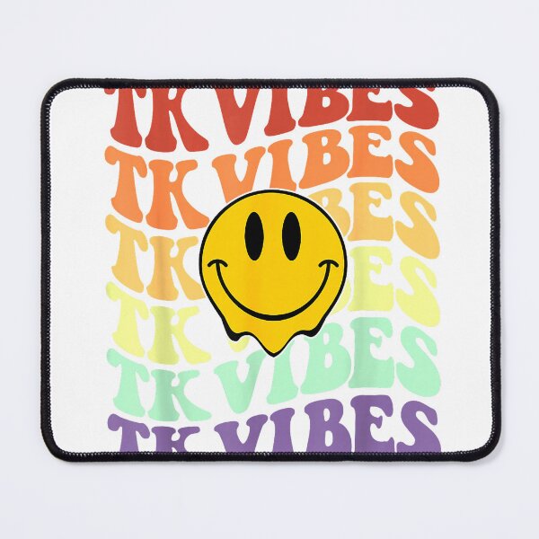 Item preview, Tk vibes crew retro smile face Back To School kindergarten T-Shirt designed and sold by Cafe18.