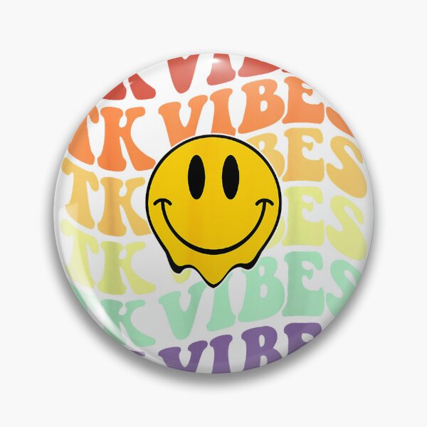 Item preview, Tk vibes crew retro smile face Back To School kindergarten T-Shirt designed and sold by Cafe18.