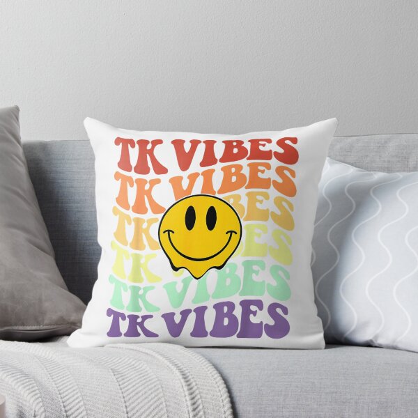 Item preview, Tk vibes crew retro smile face Back To School kindergarten T-Shirt designed and sold by Cafe18.