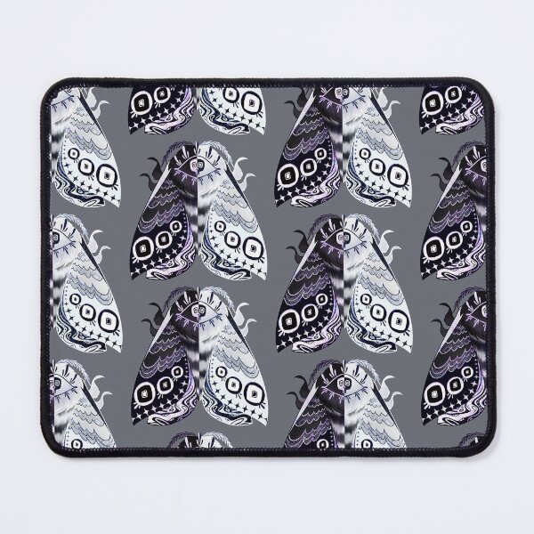 Item preview, Black And White Goth Moth designed and sold by haunted totem.